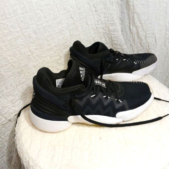 ADIDAS D.O.N Issue #2 Black Athletic Shoes Men\'s Size 11 main image 9